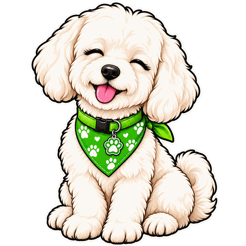 A happy puppy after a Walks for Paws walk